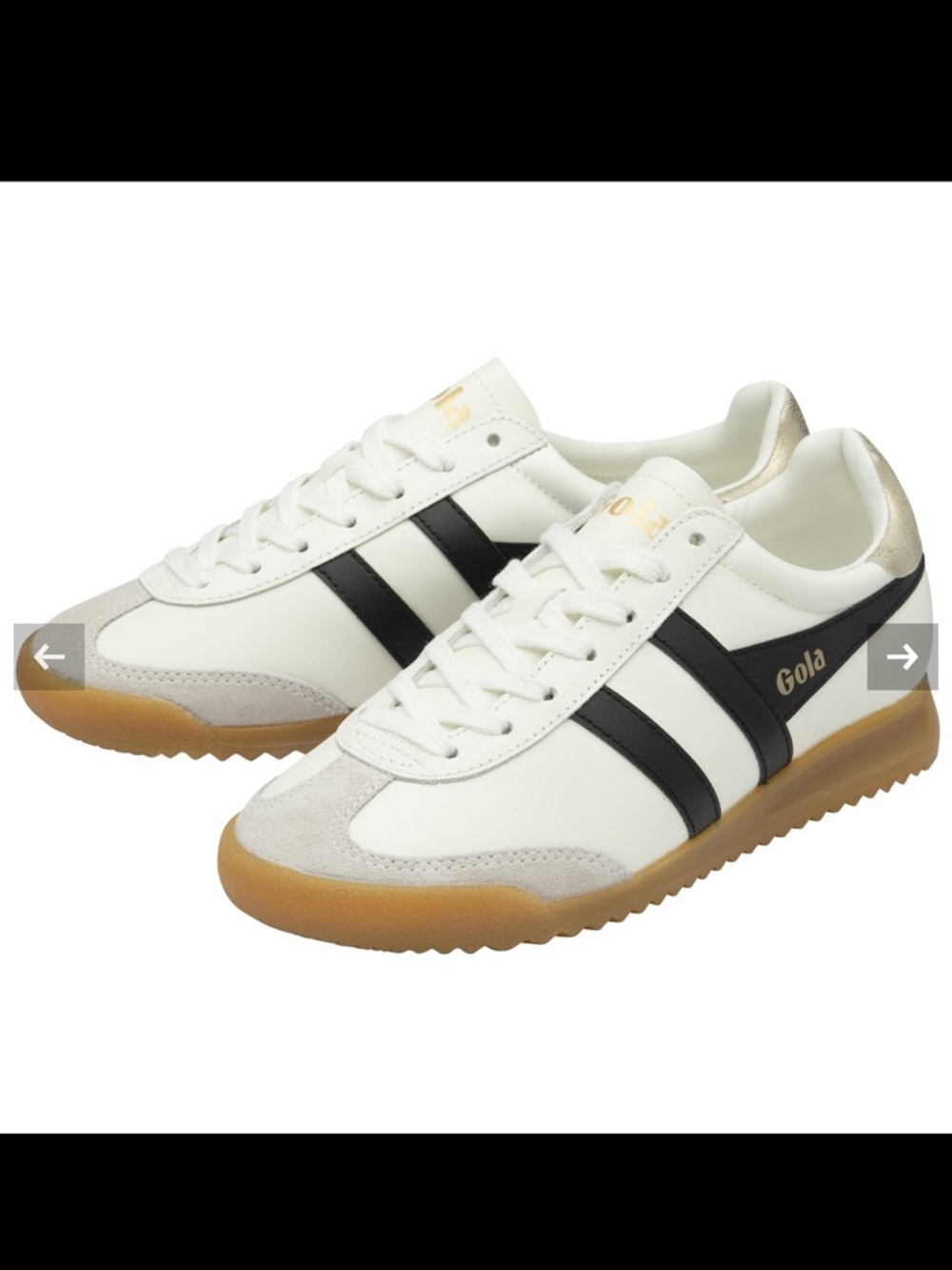 NIB Gola Classics Women's Torpedo Leather Sneakers